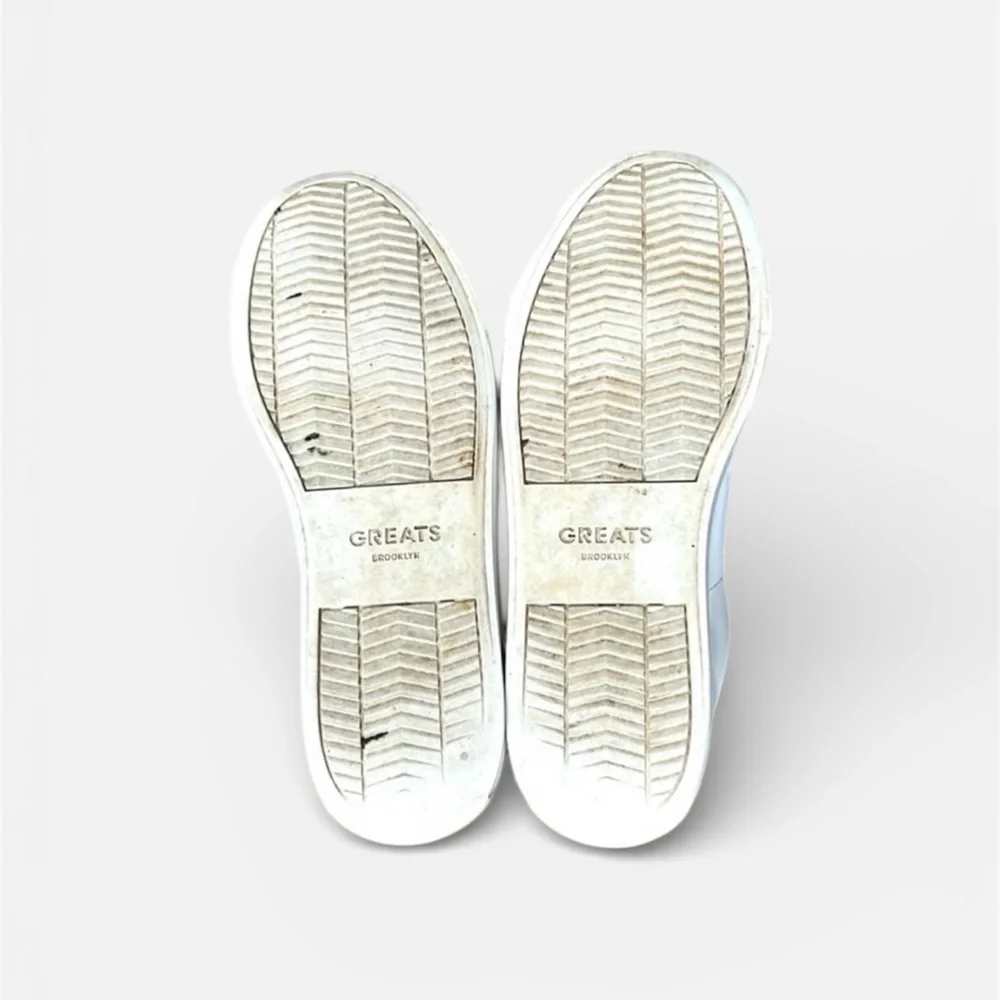 Greats Royale Leather Sneakers in White Size 8